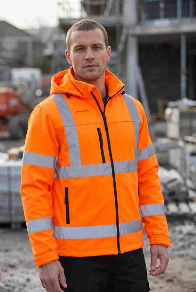 Softshelová bunda Hi-Vis Classic 0